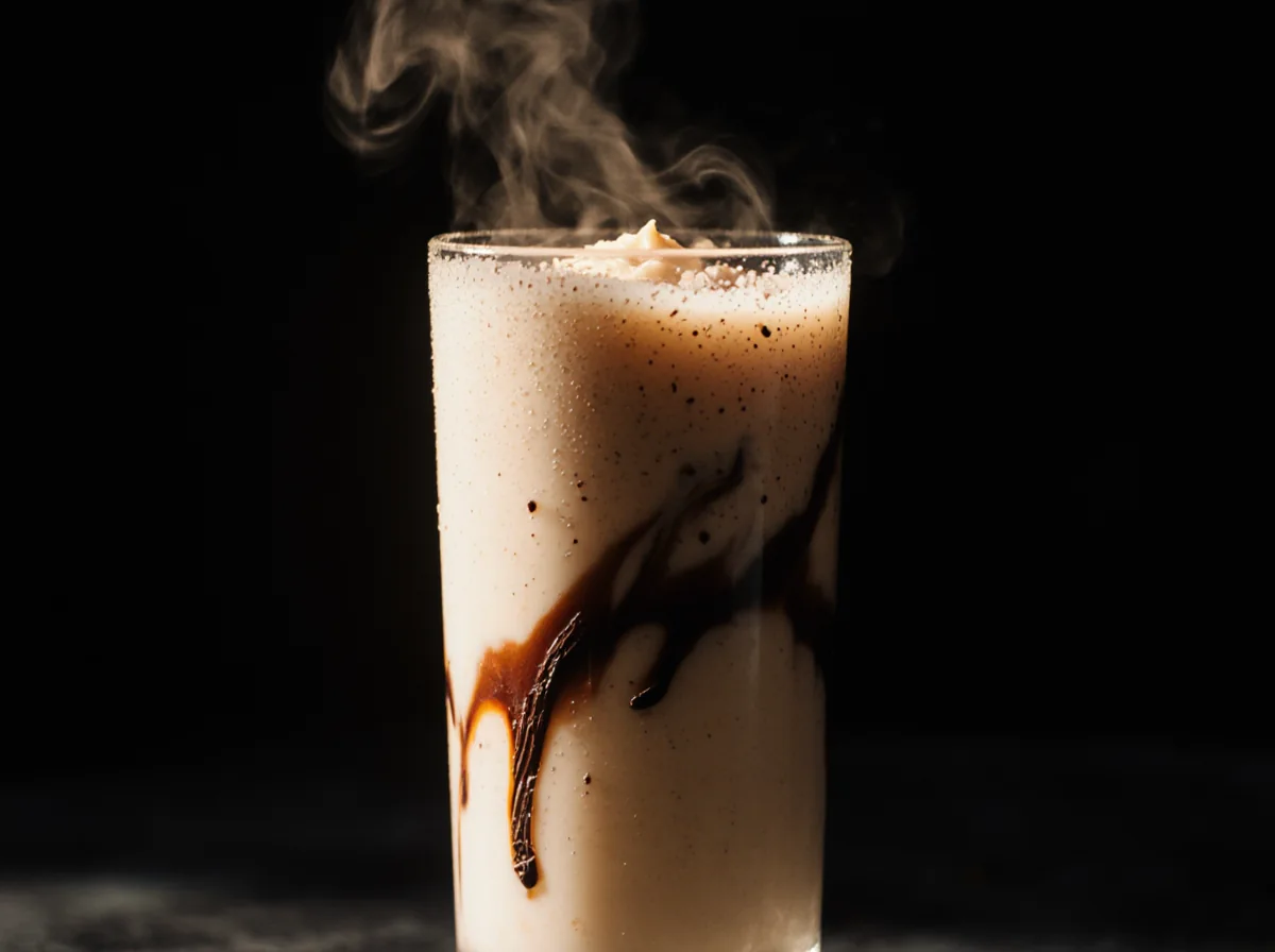 Milkshake vanille, glace artisanale lyonnaise